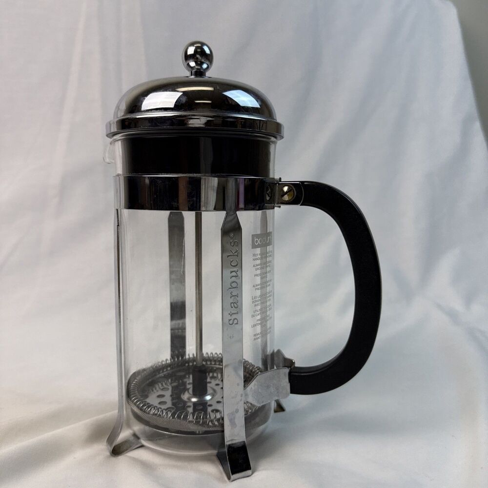 Starbucks Bodum French Press 8-cup (32 oz) heat-resistant glass carafe